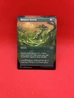 Rampant Growth Borderless - Double Masters 2022 - MTG - Near Mint - Image 1