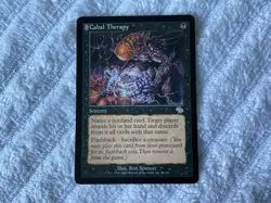 Magic the Gathering MTG 1x Cabal Therapy Judgment HP - Image 1