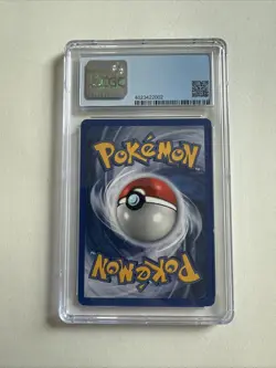 Pokemon TCG Gyarados Holo Rare Card Base Set Shadowless CGC 8 - Image 2