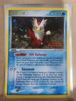 Pokemon Card Delibird Team Rocket Returns 21/109 Reverse Holo Stamped TCG LP - Image 1