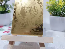 Meloetta Aria Forme Pokemon XY Campus Snack Gold Metallic Promo Thailand - Image 3