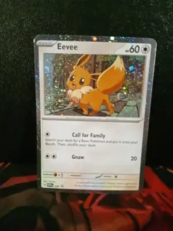 Pokemon TCG ~ Eevee #200 ~ Cosmos Holo Black Star Promo ~ Destined Rivals - Image 1