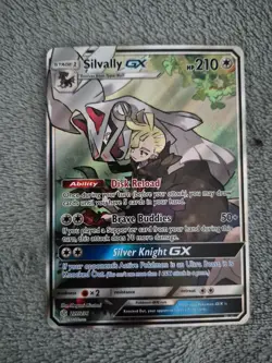 Pokemon TCG card Silvally GX 227/236 Cosmic Eclipse - Image 1