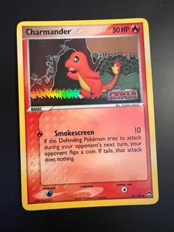CHARMANDER 48/108 COMMON POWER KEEPERS POKEMON REVERSE HOLO NM - Image 1