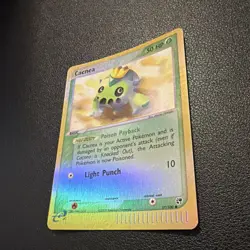 Pokemon TCG Cacnea 57/100 EX Sandstorm Reverse Holo Rare Vintage 2003 Card (NM-) - Image 2