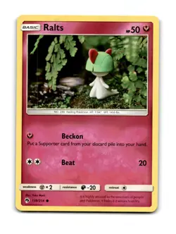 Ralts 139/214 Common Lost Thunder Pokemon Near Mint - Image 1