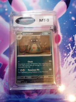 Rare Origin Graded Mint 9 Garbodor 117/182 Uncommon Pokemon Collectors Card - Image 1