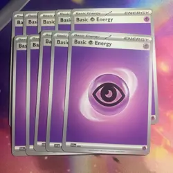Pokemon Basic Physic Energy 005 Scarlet & Violet Energies NM x 10 - Image 1