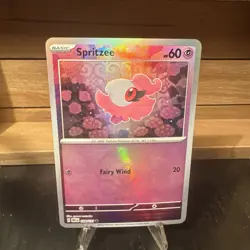 Spritzee Pokeball 038/131 Prismatic Evolutions Pokemon TCG NM/M - Image 1
