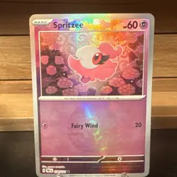 Spritzee Pokeball 038/131 Prismatic Evolutions Pokemon TCG NM/M - Image 5
