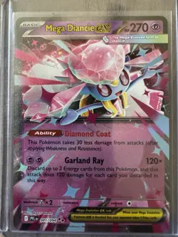 Pokemon Lot Mega Diancie and Gengar EX Piplup Yamper 4 Cards Near Mint - Image 4