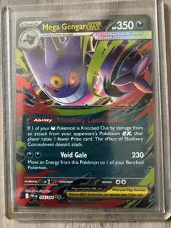 Pokemon Lot Mega Diancie and Gengar EX Piplup Yamper 4 Cards Near Mint - Image 5