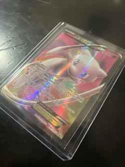 Pokemon Mew EX Full Art Ultra Rare Card 120/124 BW Dragons Exalted - Image 3