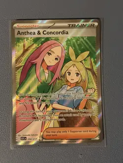 Anthea and Concordia 254/217 Ascended Heroes Pokemon TCG Full Art Trainer - Image 1