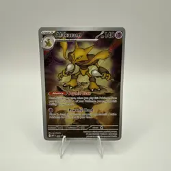 Pokemon TCG - Alakazam 009 Mega Evolution - Black Star Promo Holo - NM - Image 1