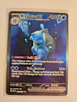 Pokemon TCG Blastoise ex 200/165 Special Illustration Rare SV 151 Near Mint - Image 1