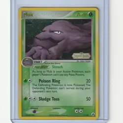 Muk Pokemon Card Reverse Holo Rare ex Legend Maker TCG Card 11/92 - Image 1