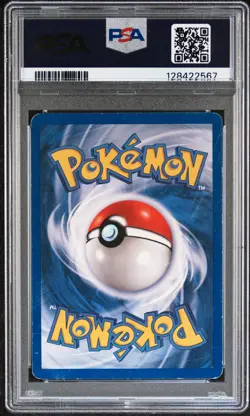 1999 POKEMON GAME YELLOW CHEEKS #58 PIKACHU PSA 2 - Image 2