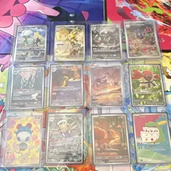 Pokemon cards Full Art Holo 12 card lot - Image 1
