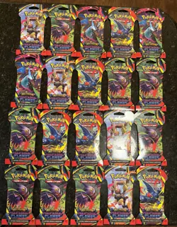 BRAND NEW-Pokemon TCG x20 Phantasmal Flames Sleeved Booster Packs-SEALED - Image 1