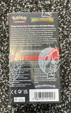 🔥✨ Pokemon Mega Evolution Half Booster Box 18 Packs – Sealed 🌟 - Image 2
