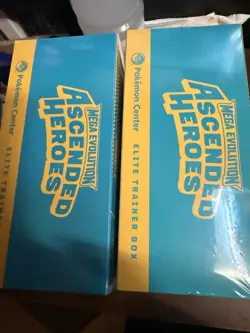 2X Ascended Heroes Pokemon Center Exclusive ETB Elite Trainer Box Factory Sealed - Image 5