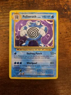 Poliwrath 25/108 Holo Rare Evolutions Pokemon Lightly Played - Image 1