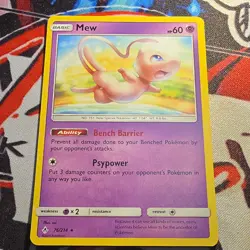 Pokemon TCG Mew 076/214 Rare Deck Exclusives Exclusive Regular Basic Psychic - Image 1