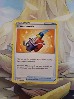 Cram-o-matic 229/264 Fusion Strike Uncommon Pokemon TCG - Image 1