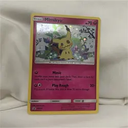 The Pokemon Company Mimikyu SM163 Sun & Moon Promo Holo Promo Card English - Image 1
