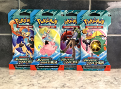 Pokemon Scarlet & Violet Journey Together Sleeved Booster *4 Packs as show* NEW - Image 1