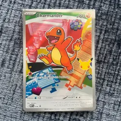 Charmander MEP 038 NM First Partner Illustration Rare Promo 30th Anniversary - Image 1
