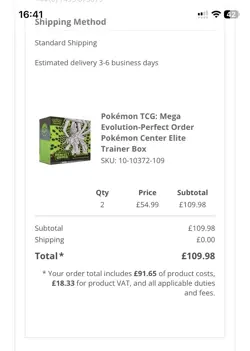 2x Pokemon | Perfect Order | Pokemon Center Elite Trainer Box PC ETB | PRESALE - Image 2