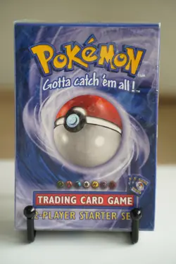 1999 Pokemon Base Set 2 Player Starter Theme Deck WOTC Machamp Vintage - Image 1