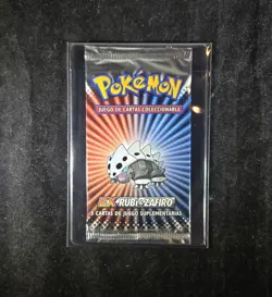 EX Ruby & Sapphire SPANISH - Sealed Booster Pack - Lairon - Pokemon TCG - Image 1