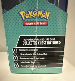 Pokemon Fall Collector’s Chest Sealed, 6 Booster Packs, 3 Foil Cards - Image 3
