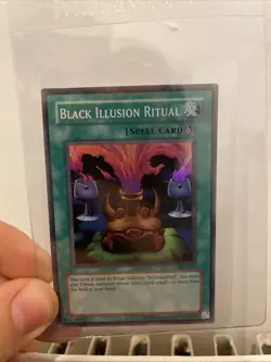 YUGIOH BLACK ILLUSION RITUAL SRL-051 SUPER RARE - MINT CONDITION - Image 1