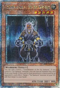 Grandmaster of the Six Samurai (Quarter Century Secret Rare)-Quarter Century ... - Image 1