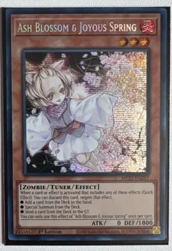 Ash Blossom & Joyous Spring MP22-EN257 Secret Rare 1st Edition Yugioh - Image 2