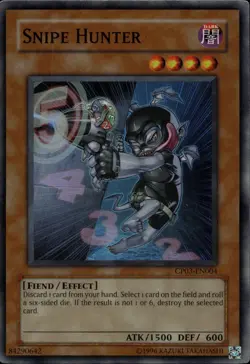 Snipe Hunter Champion Pack Super CP03-EN004 Yu-Gi-Oh! - Image 1