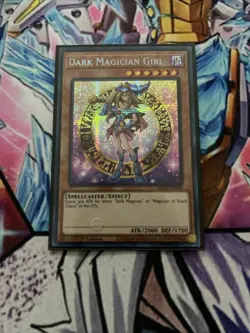 Yugioh x1 Dark Magician Girl MP22-EN268 Prismatic Secret Rare 1st Edition (NM) - Image 1