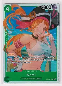 The Azure Sea's Seven #OP14-031 Nami - Image 1