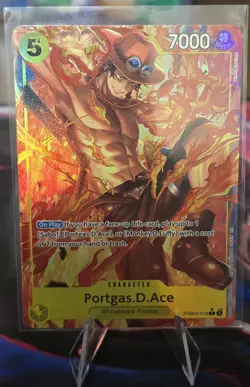 Portgas.D.Ace - PRB02-018 (Alternate Art) - Premium Booster -The Best- Vol. 2 NM - Image 1