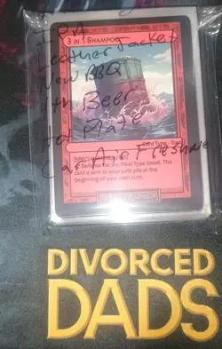 Divorced Dads Court Of Chaos 38 Cards Of The Set Missing 6 Cards To Complete Set - Image 2