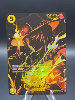 One Piece Card Game ST13-011 Portgas D. Ace Character SR Holo SP - Image 1