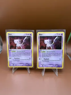 Mew 4/17 Holo POP Series 4 - Pokemon Card (2 cards)- MP - Image 1
