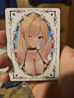 🔥 Marin Kitagawa Dress Up Darling Goddess Story Anime Waifu Card - Image 2