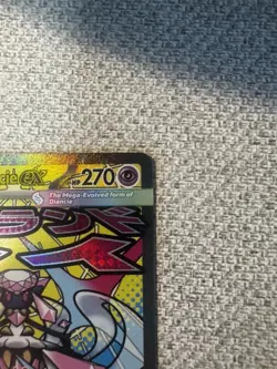 Pokemon TCG Mega Diancie EX Holo ASC 267/217 HP270 Fairy English Card - Image 3