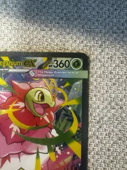 Pokemon TCG Mega Meganium EX Holo Rare ASC 272/217 Grass Card - Image 3