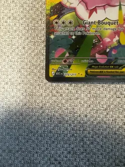 Pokemon TCG Mega Meganium EX Holo Rare ASC 272/217 Grass Card - Image 4